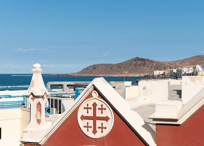 Casita Sunwaves- El 19 De Padre Cueto, Canteras Lejlighed *